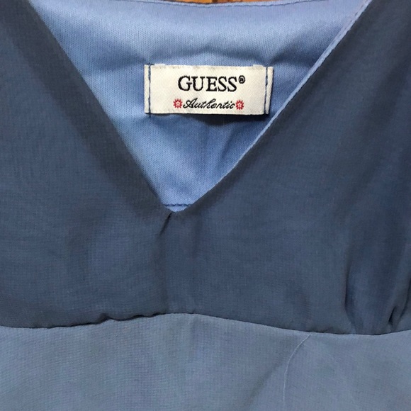 Guess blue tank top - Picture 2 of 3